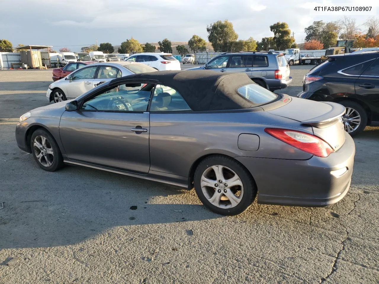 2007 Toyota Camry Solara Se VIN: 4T1FA38P67U108907 Lot: 80979274