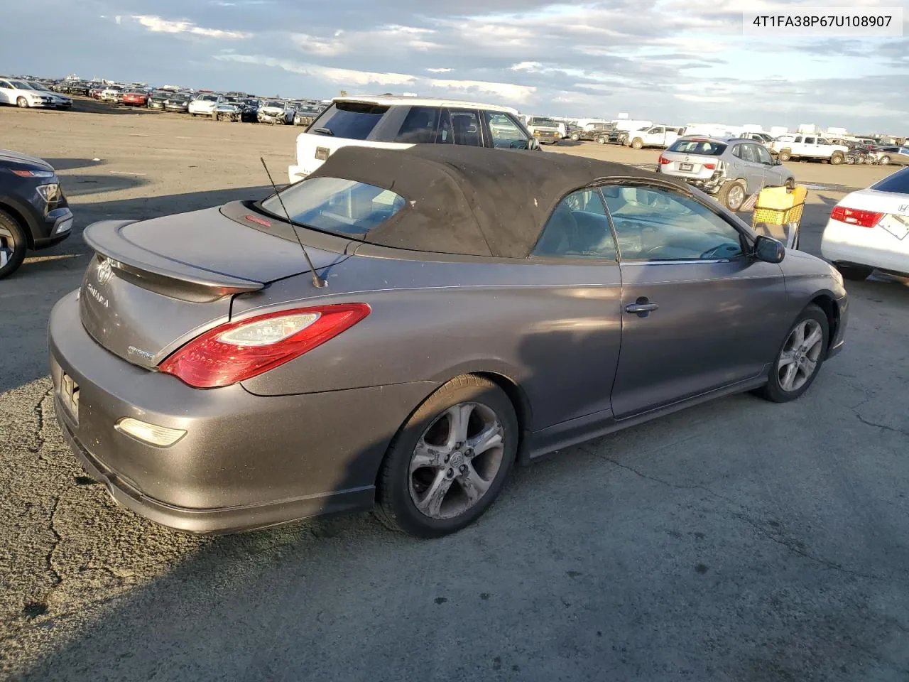 2007 Toyota Camry Solara Se VIN: 4T1FA38P67U108907 Lot: 80979274