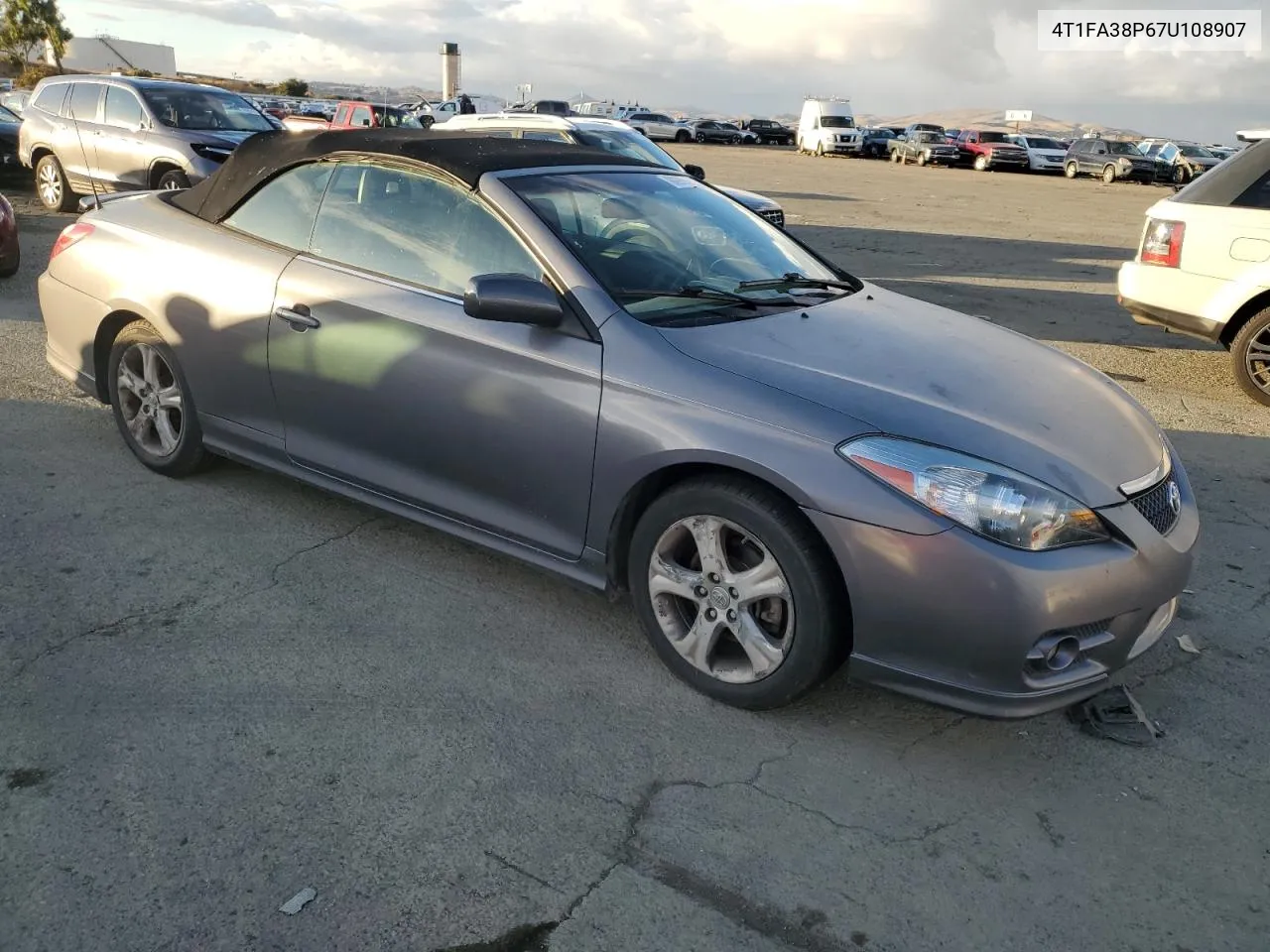 2007 Toyota Camry Solara Se VIN: 4T1FA38P67U108907 Lot: 80979274