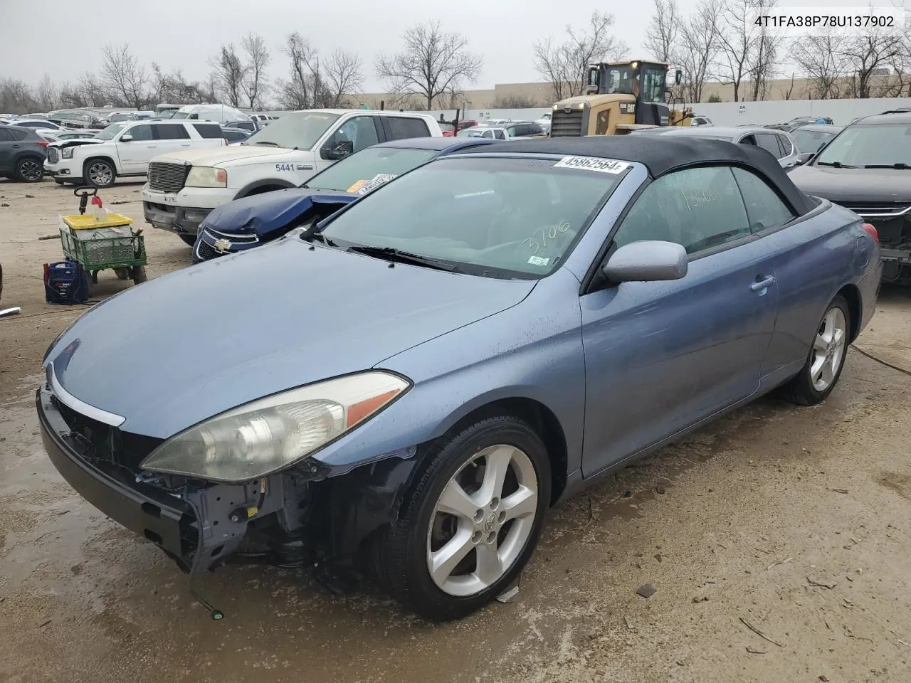 2008 Toyota Camry Solara Se VIN: 4T1FA38P78U137902 Lot: 45862564