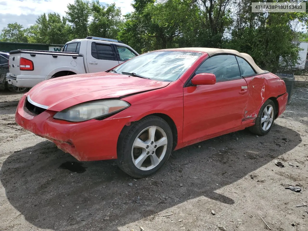 2008 Toyota Camry Solara Se VIN: 4T1FA38P18U153433 Lot: 54690154