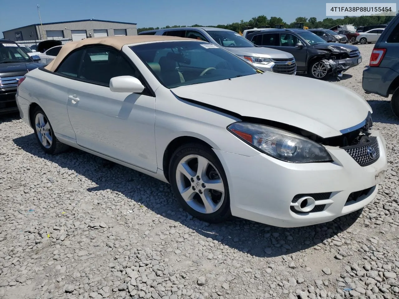 4T1FA38P88U155454 2008 Toyota Camry Solara Se