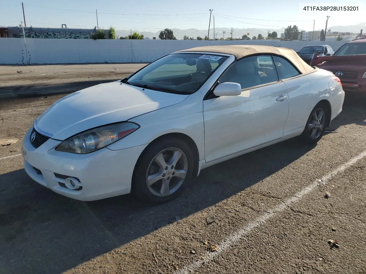 2008 Toyota Camry Solara Se VIN: 4T1FA38P28U153201 Lot: 65062274