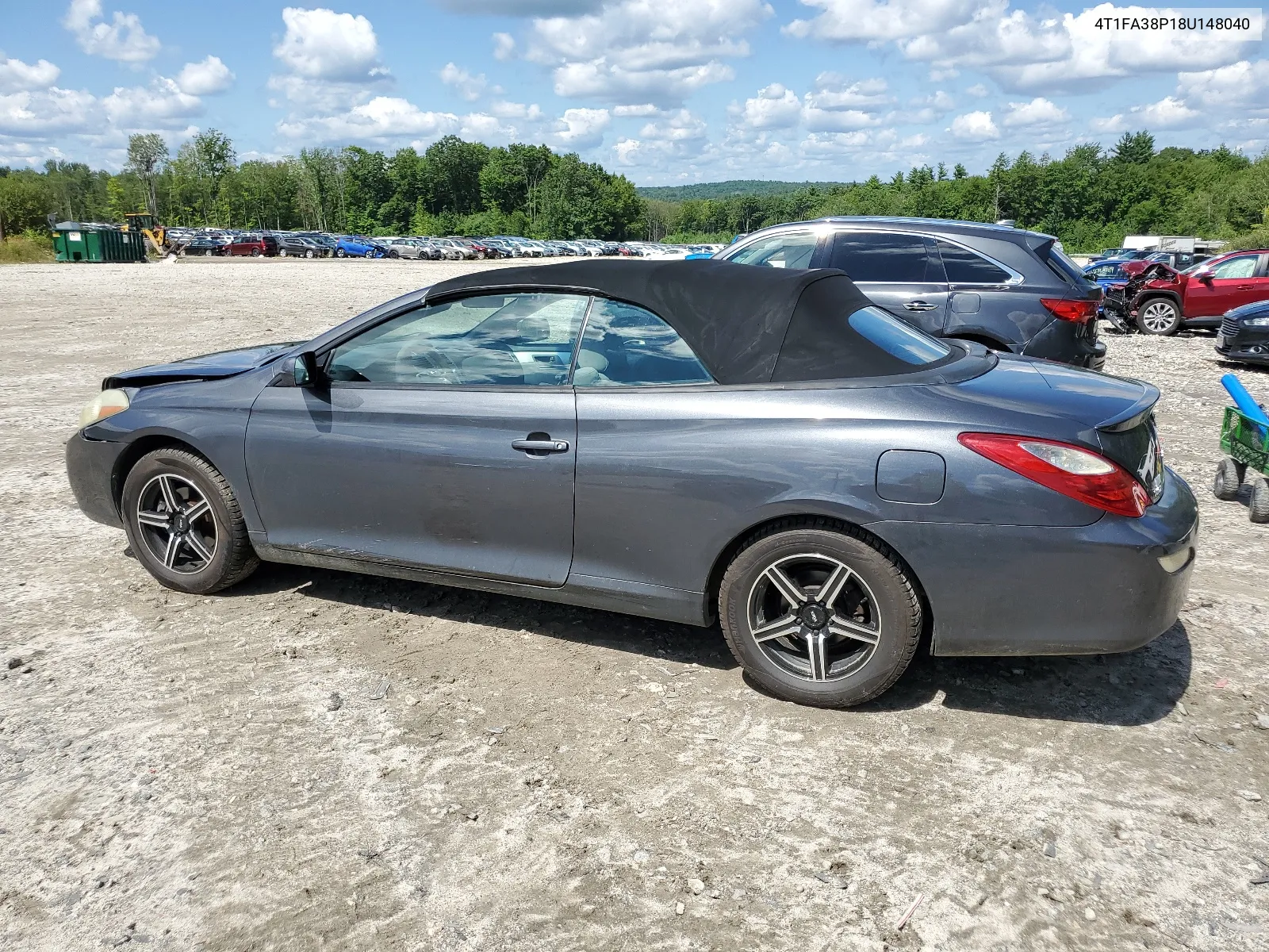 4T1FA38P18U148040 2008 Toyota Camry Solara Se