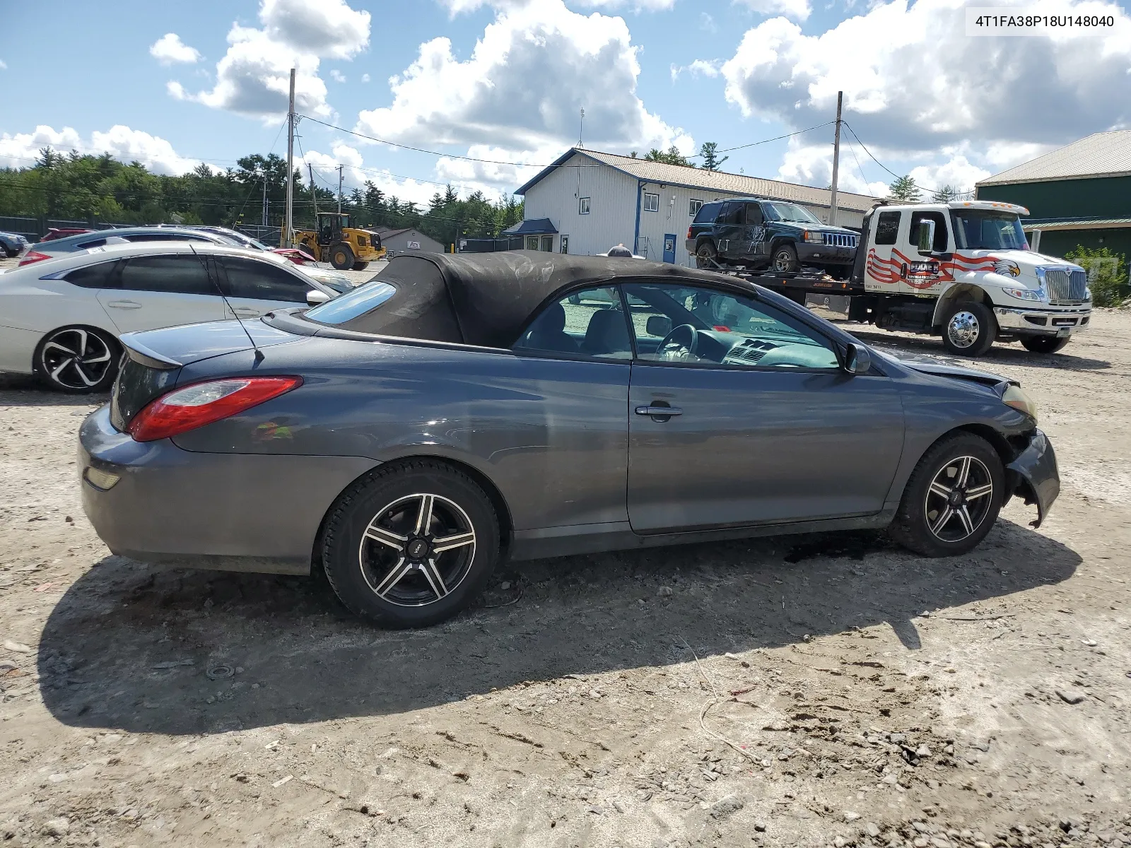 4T1FA38P18U148040 2008 Toyota Camry Solara Se