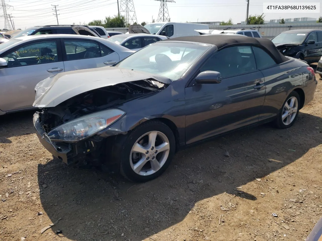 4T1FA38P68U139625 2008 Toyota Camry Solara Se