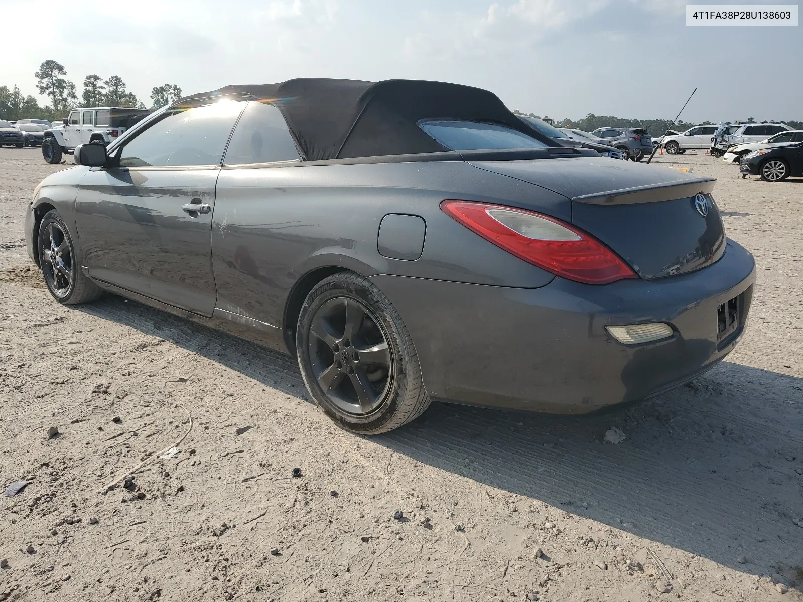 4T1FA38P28U138603 2008 Toyota Camry Solara Se