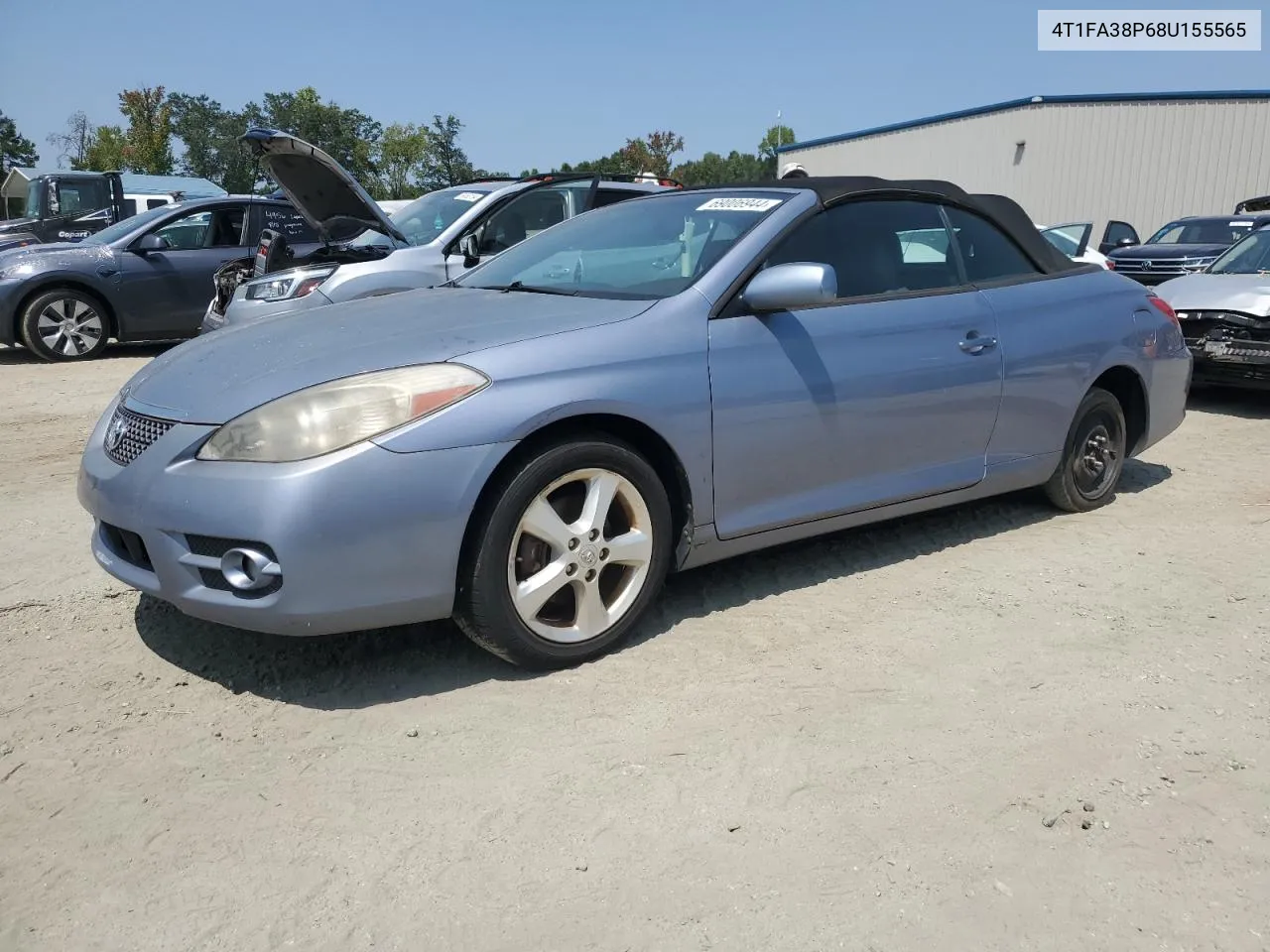 2008 Toyota Camry Solara Se VIN: 4T1FA38P68U155565 Lot: 69006944