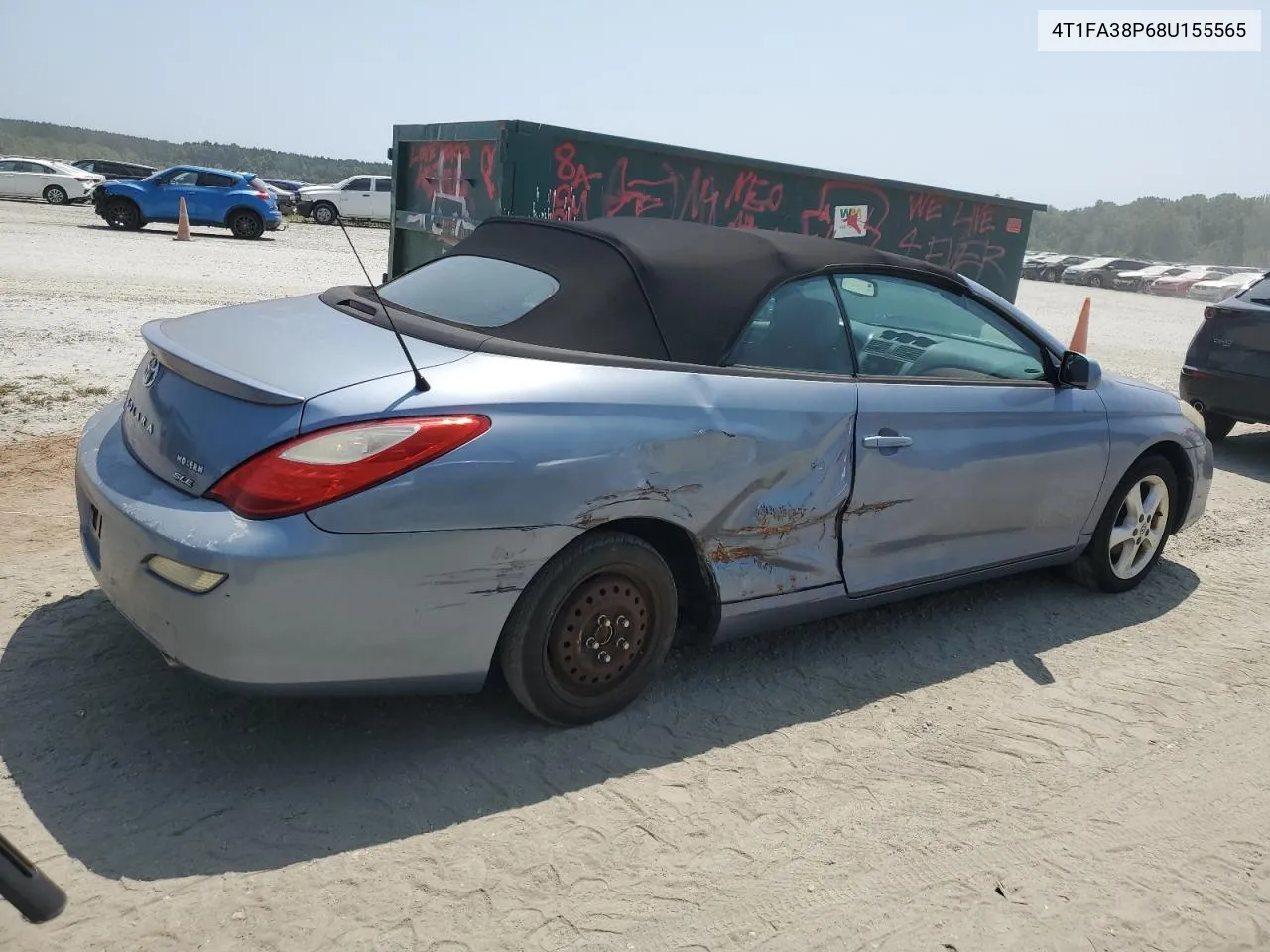 2008 Toyota Camry Solara Se VIN: 4T1FA38P68U155565 Lot: 69006944