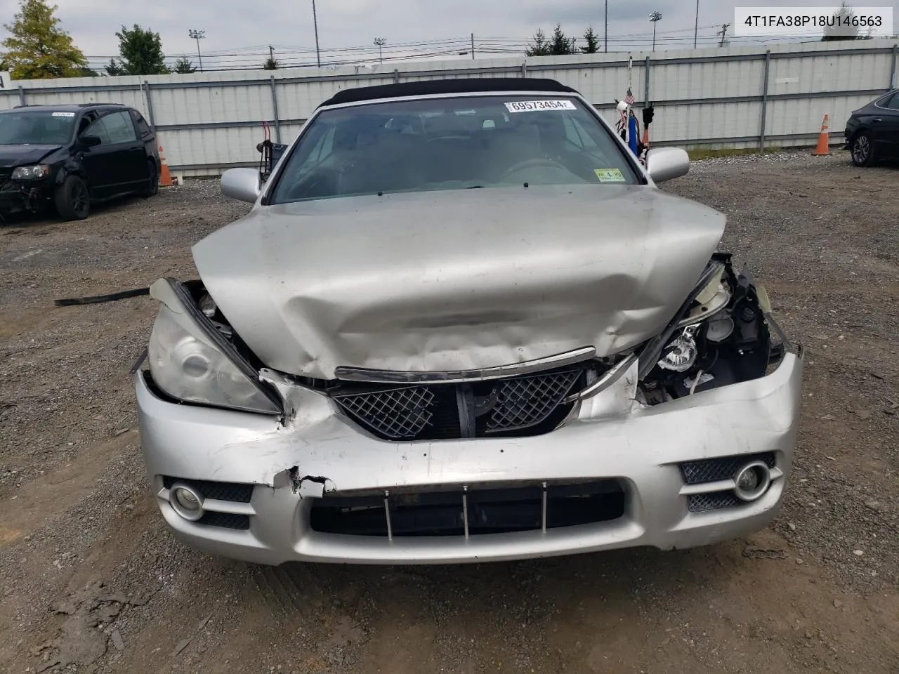 2008 Toyota Camry Solara Se VIN: 4T1FA38P18U146563 Lot: 69573454