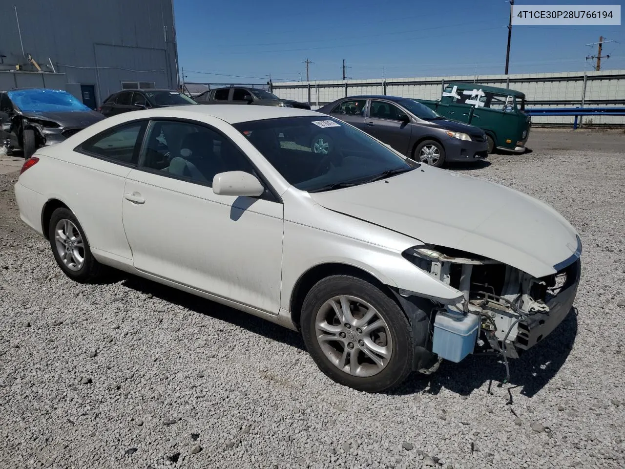 4T1CE30P28U766194 2008 Toyota Camry Solara Se