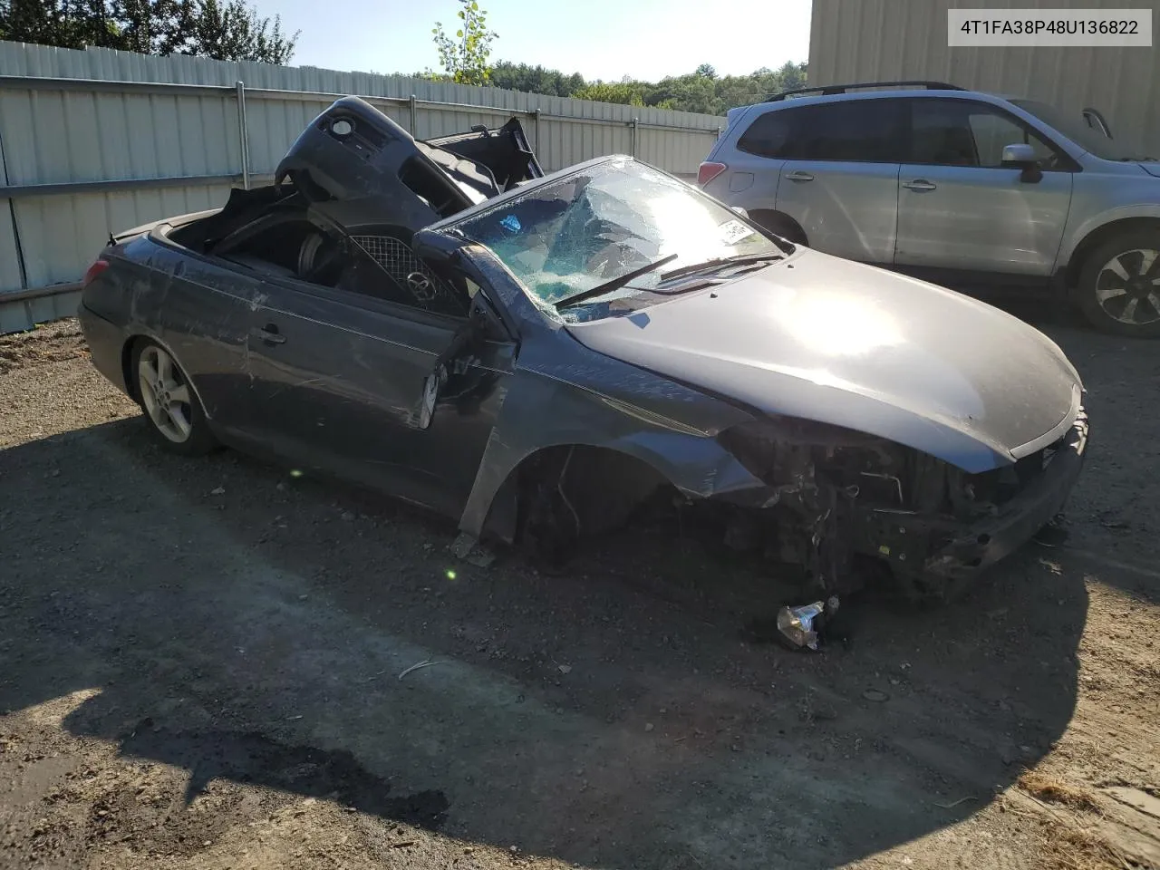 2008 Toyota Camry Solara Se VIN: 4T1FA38P48U136822 Lot: 69949654