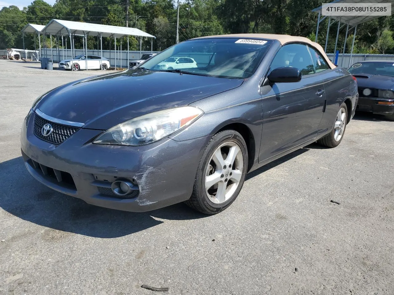 2008 Toyota Camry Solara Se VIN: 4T1FA38P08U155285 Lot: 69994604