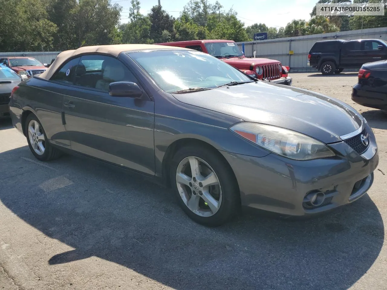 2008 Toyota Camry Solara Se VIN: 4T1FA38P08U155285 Lot: 69994604