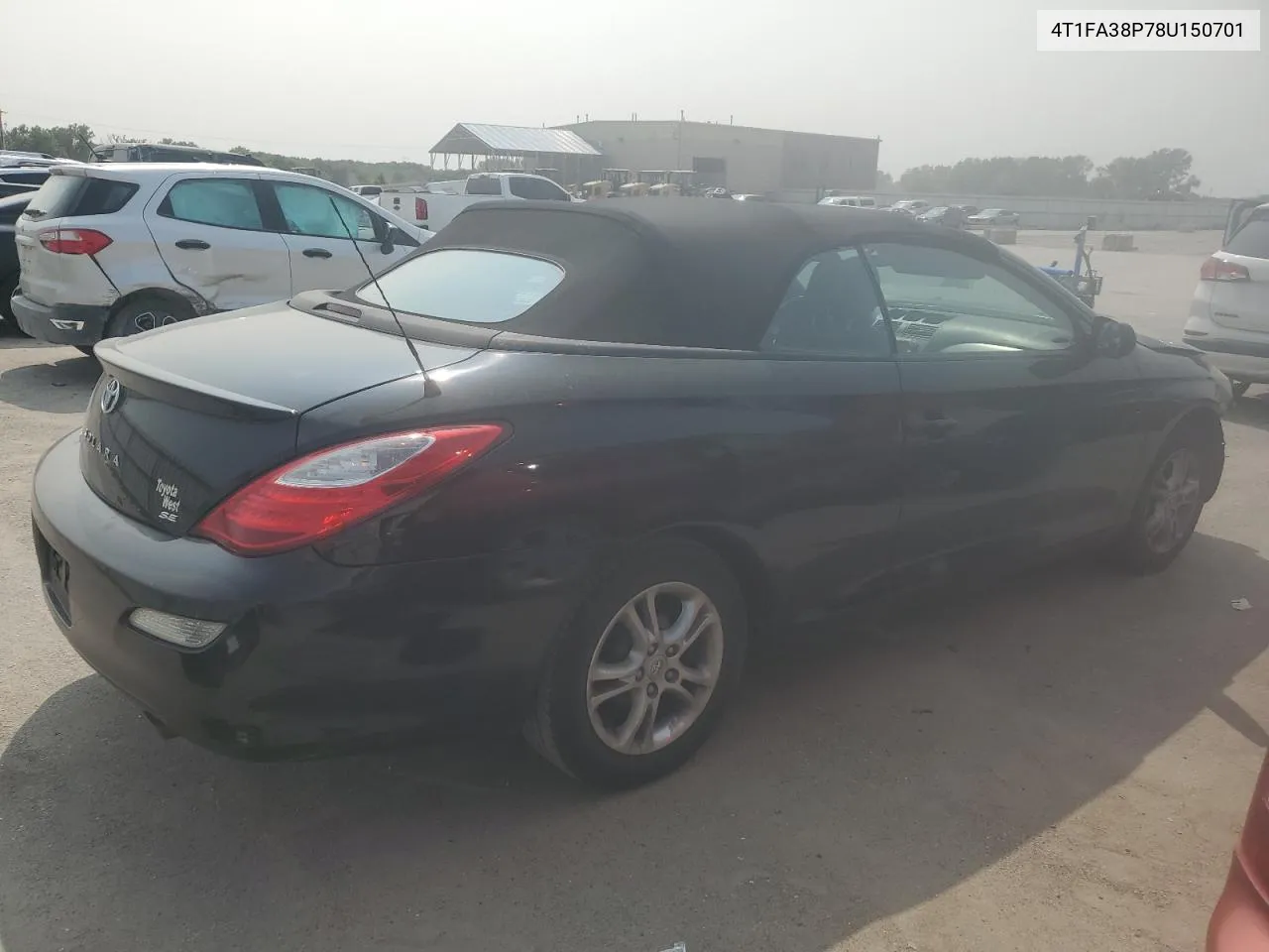 4T1FA38P78U150701 2008 Toyota Camry Solara Se