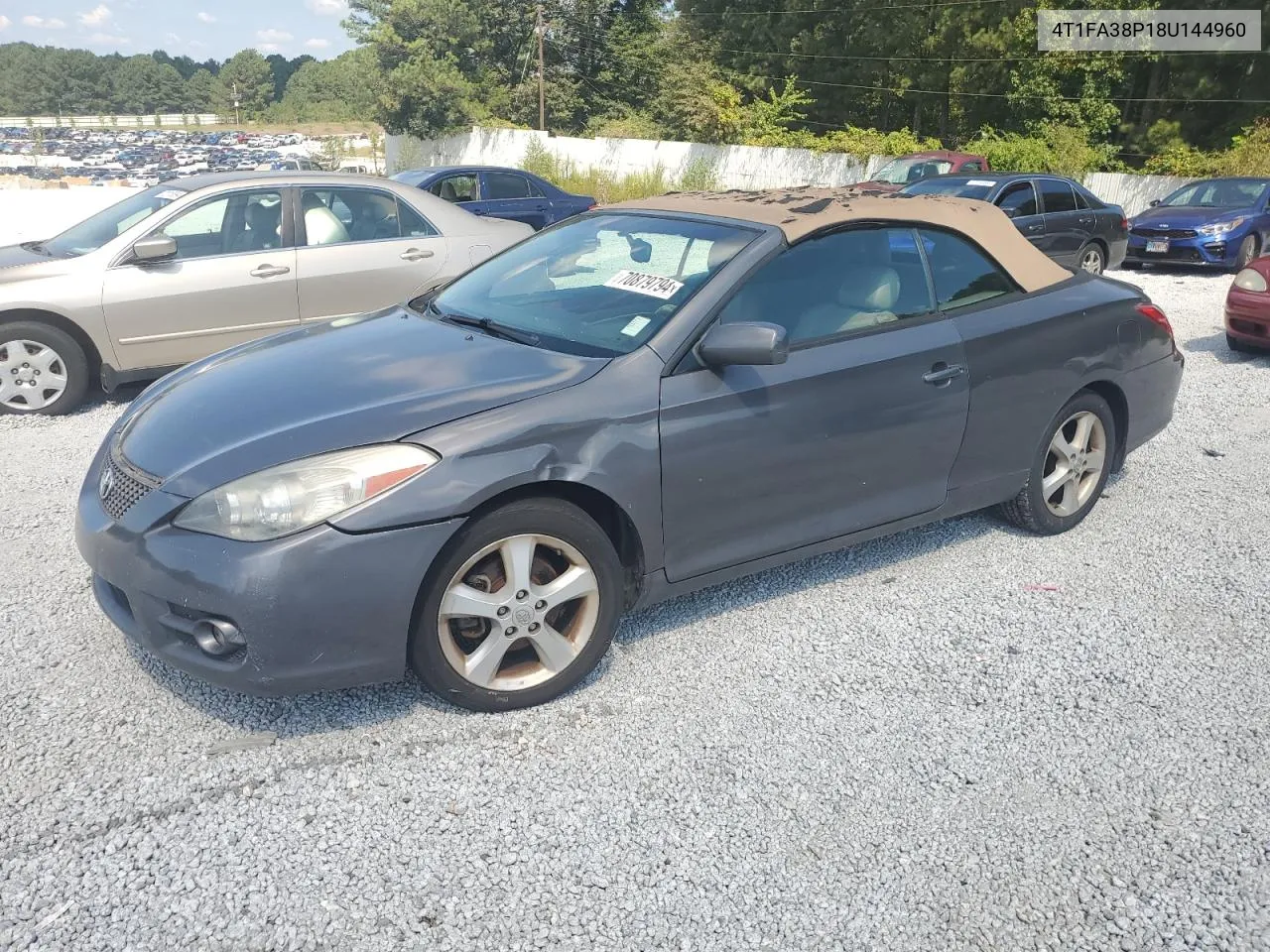 2008 Toyota Camry Solara Se VIN: 4T1FA38P18U144960 Lot: 70879794