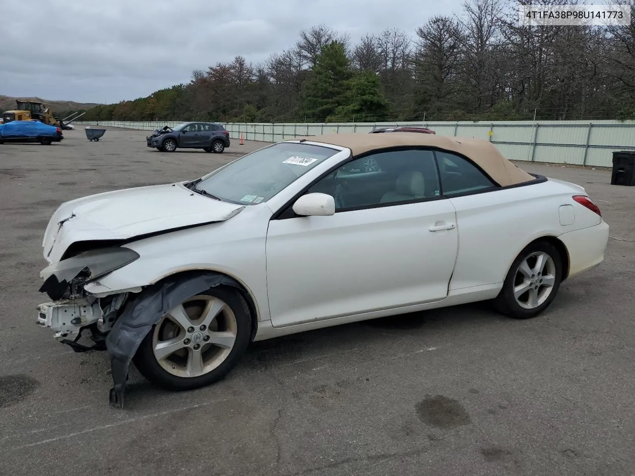 2008 Toyota Camry Solara Se VIN: 4T1FA38P98U141773 Lot: 71777634