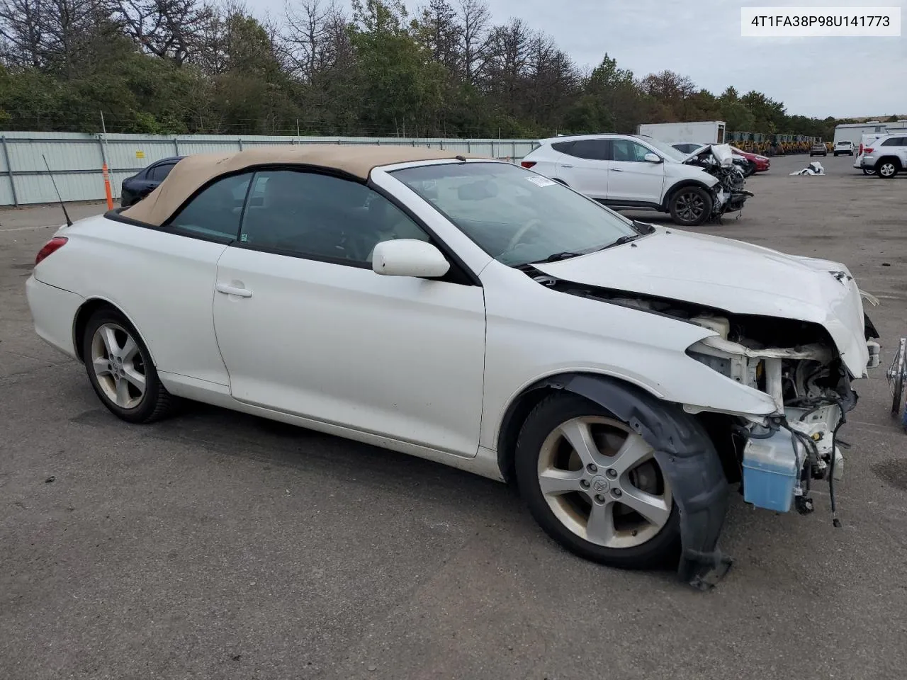 2008 Toyota Camry Solara Se VIN: 4T1FA38P98U141773 Lot: 71777634