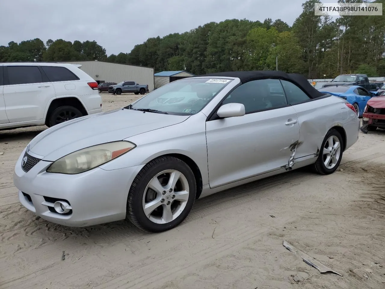 2008 Toyota Camry Solara Se VIN: 4T1FA38P98U141076 Lot: 72917114