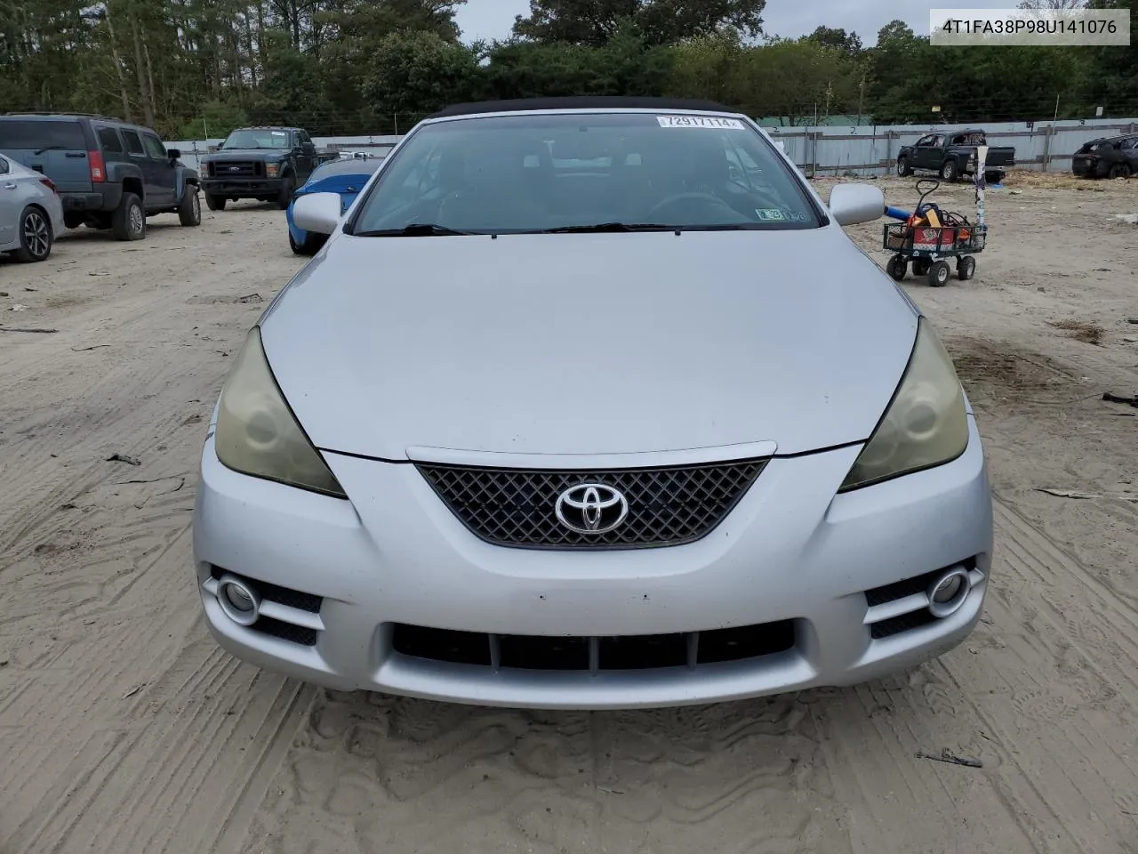 2008 Toyota Camry Solara Se VIN: 4T1FA38P98U141076 Lot: 72917114