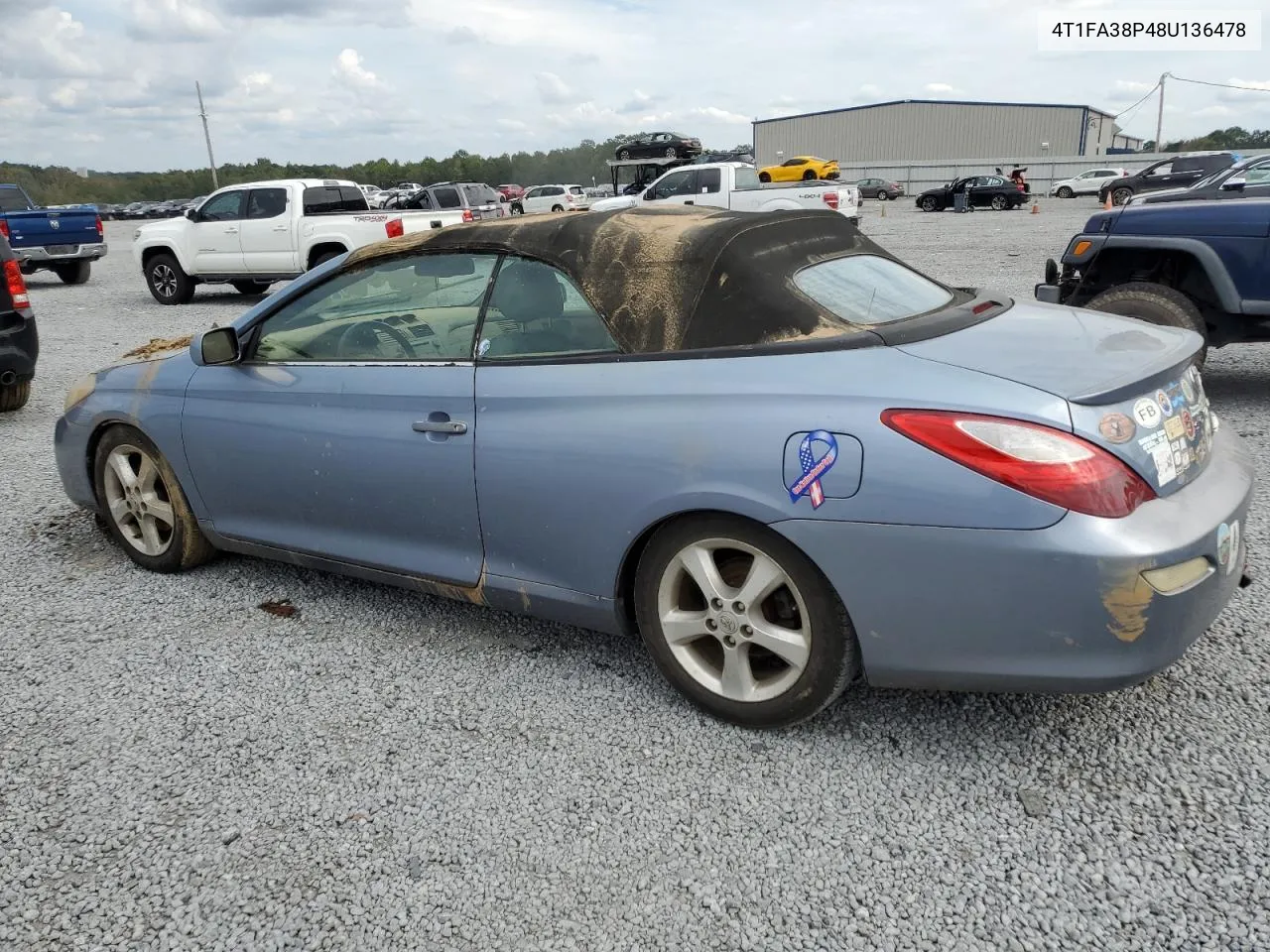 2008 Toyota Camry Solara Se VIN: 4T1FA38P48U136478 Lot: 73985384