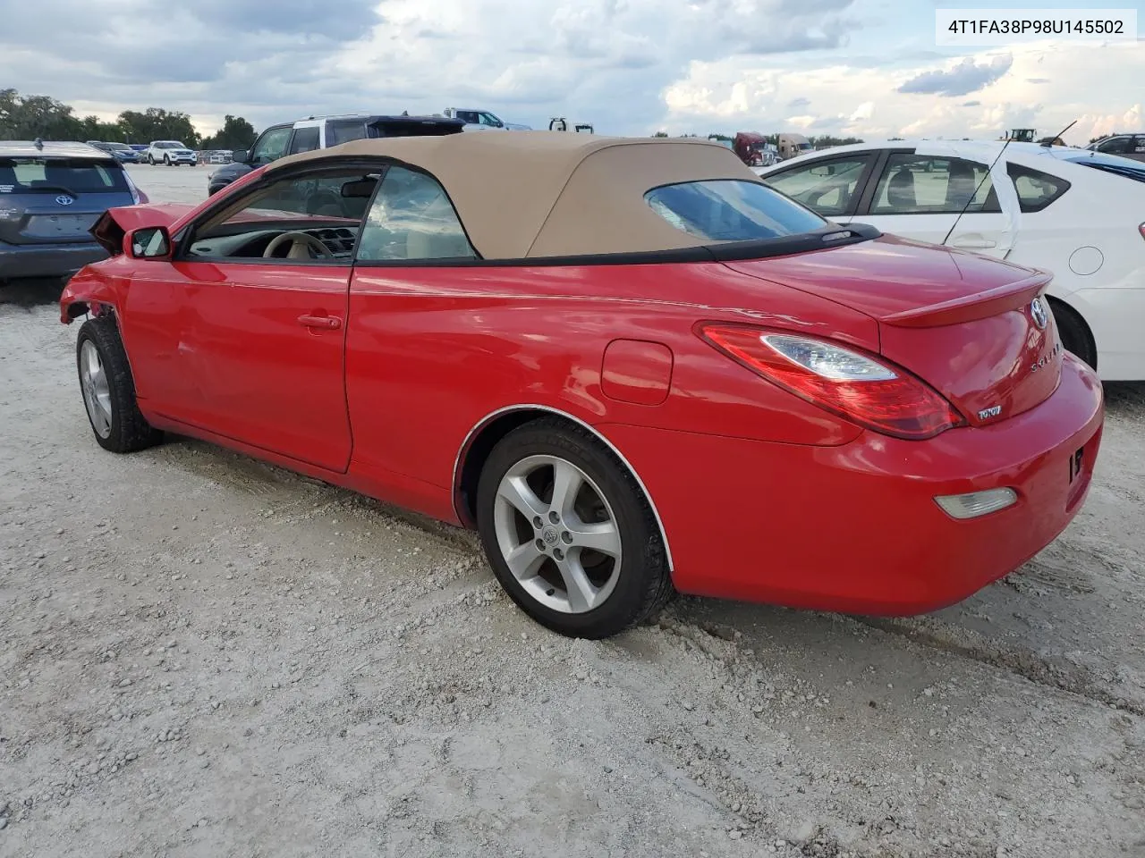 2008 Toyota Camry Solara Se VIN: 4T1FA38P98U145502 Lot: 74036844