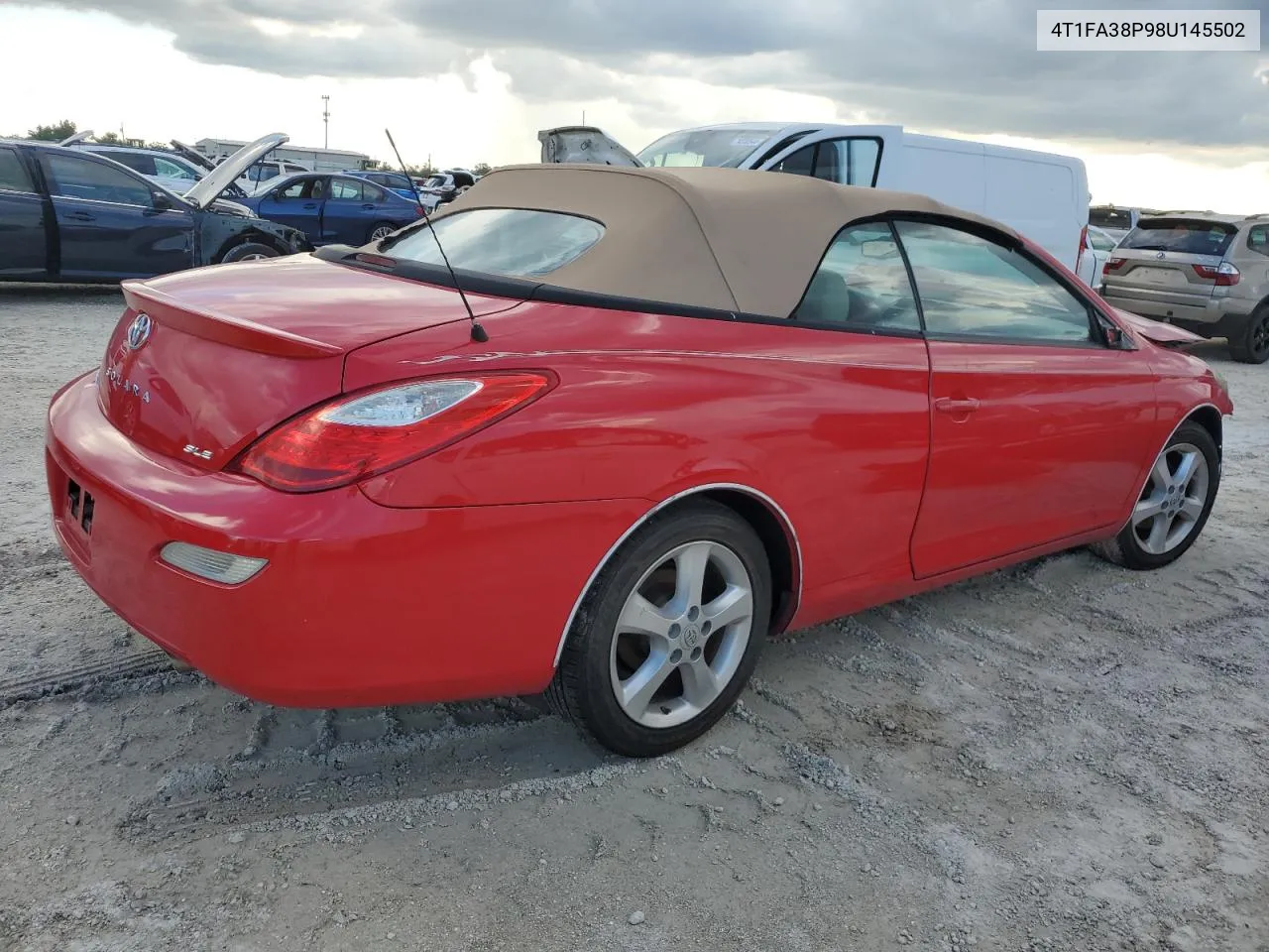 2008 Toyota Camry Solara Se VIN: 4T1FA38P98U145502 Lot: 74036844