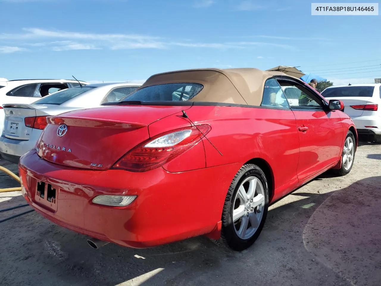 2008 Toyota Camry Solara Se VIN: 4T1FA38P18U146465 Lot: 74445524