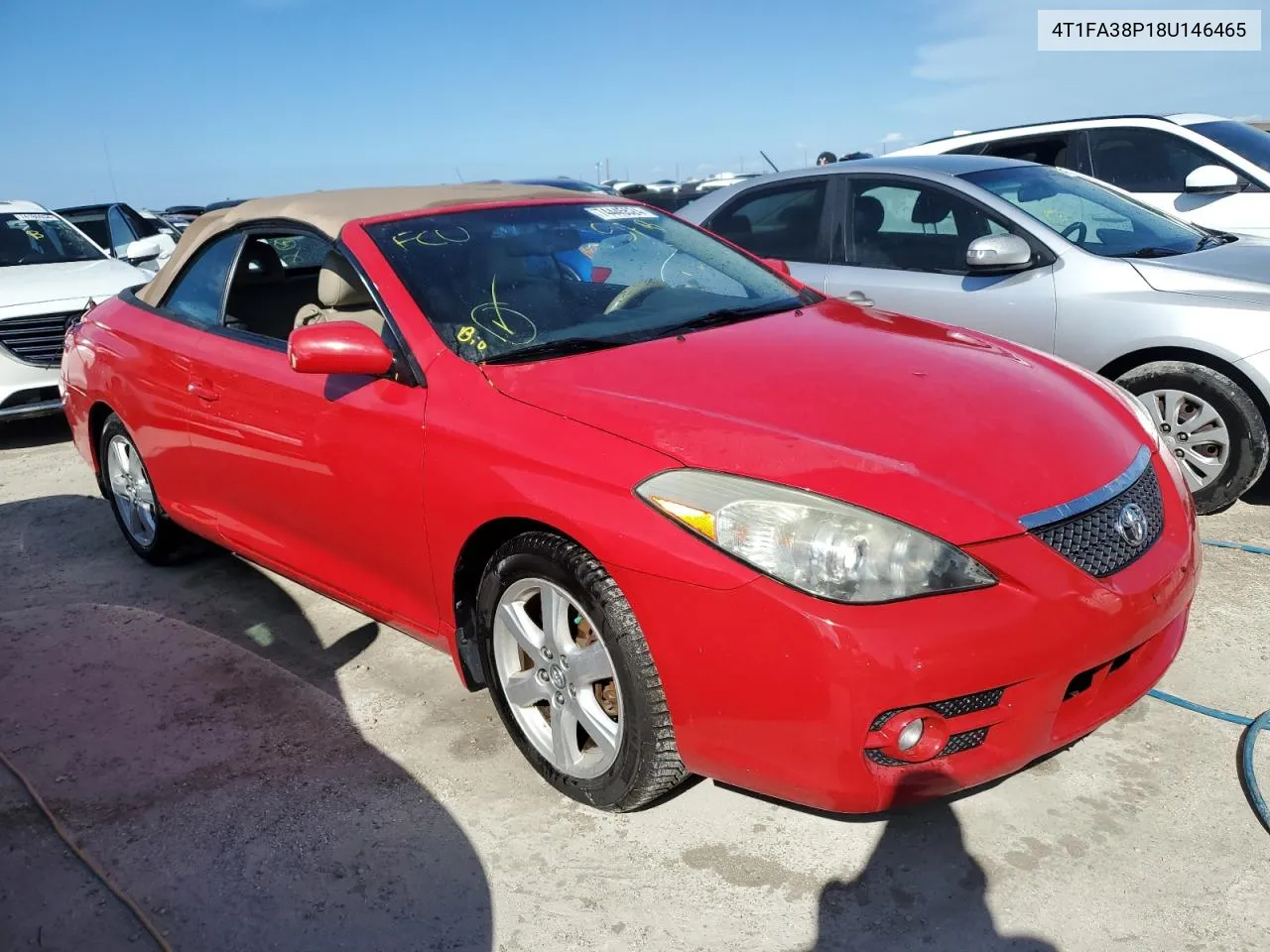 2008 Toyota Camry Solara Se VIN: 4T1FA38P18U146465 Lot: 74445524