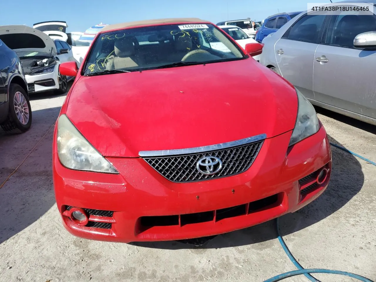 2008 Toyota Camry Solara Se VIN: 4T1FA38P18U146465 Lot: 74445524