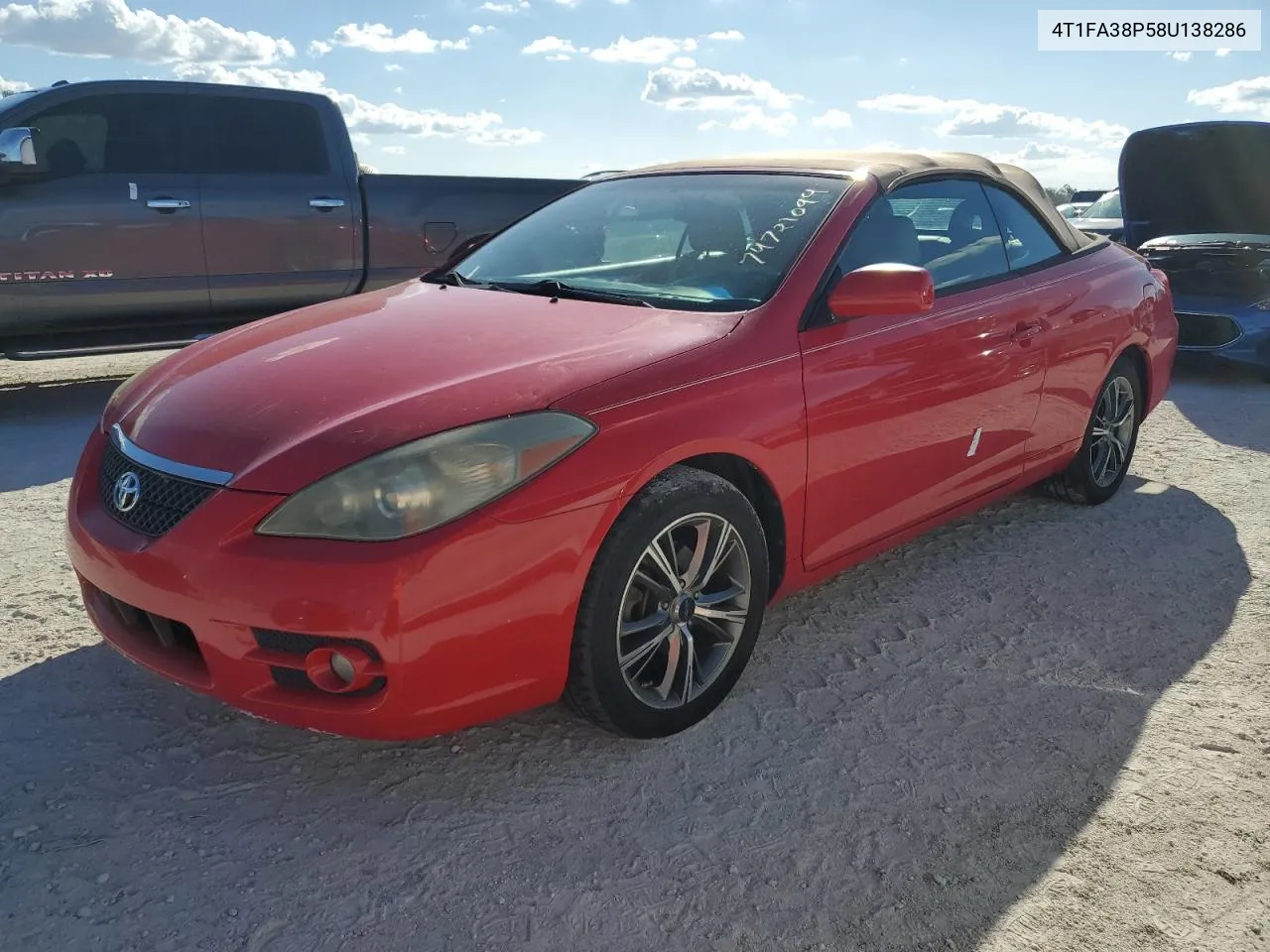 2008 Toyota Camry Solara Se VIN: 4T1FA38P58U138286 Lot: 74721094