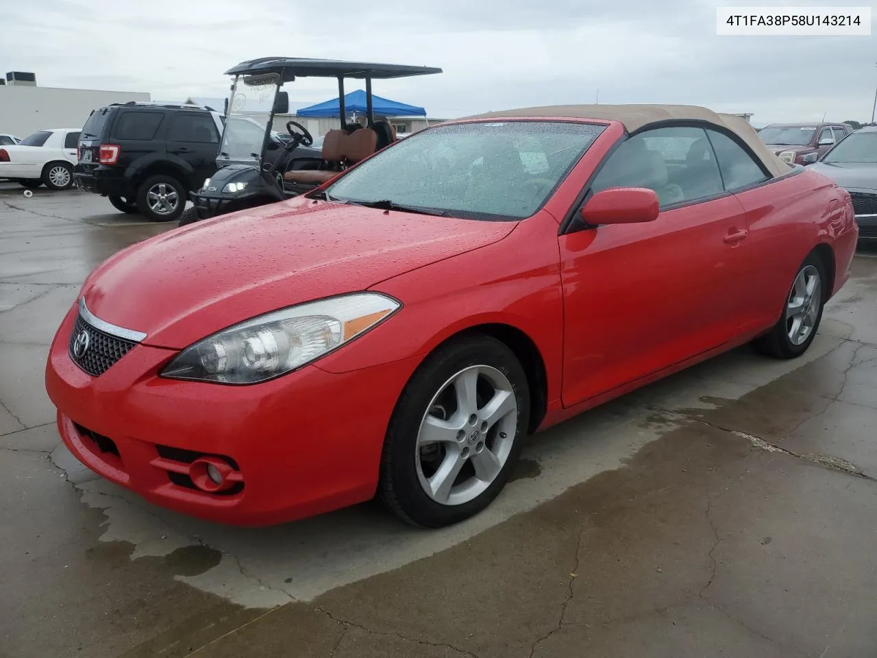 2008 Toyota Camry Solara Se VIN: 4T1FA38P58U143214 Lot: 74744984