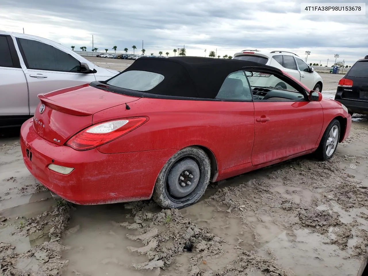 2008 Toyota Camry Solara Se VIN: 4T1FA38P98U153678 Lot: 74887114