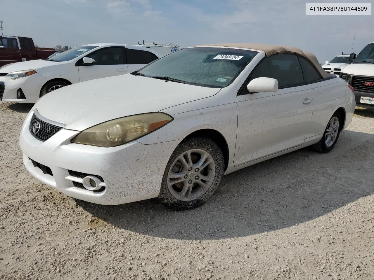 2008 Toyota Camry Solara Se VIN: 4T1FA38P78U144509 Lot: 74945234