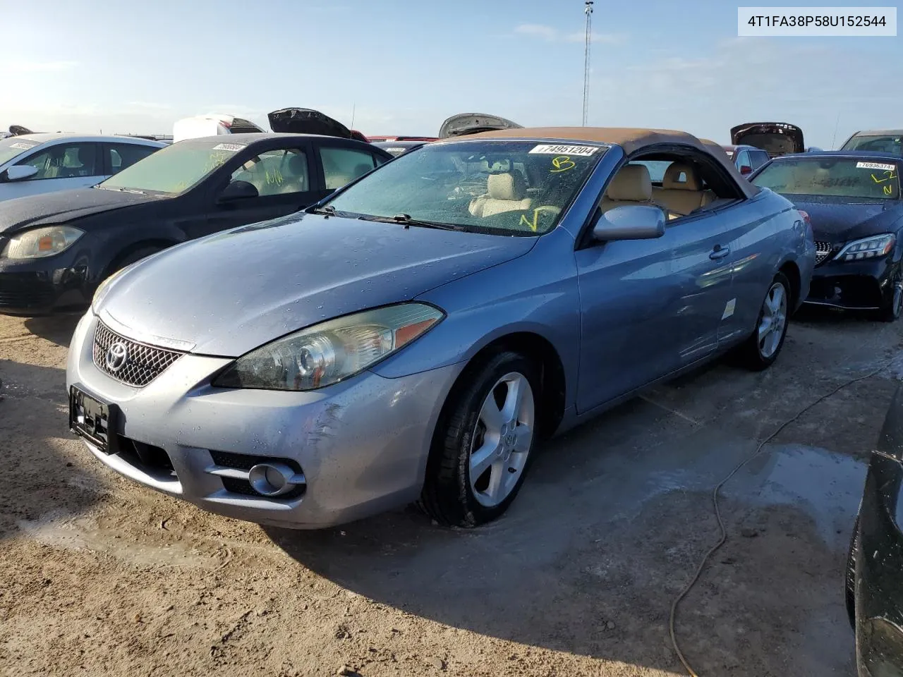 4T1FA38P58U152544 2008 Toyota Camry Solara Se