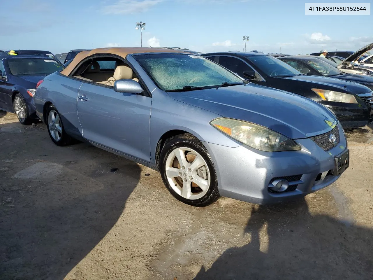 4T1FA38P58U152544 2008 Toyota Camry Solara Se