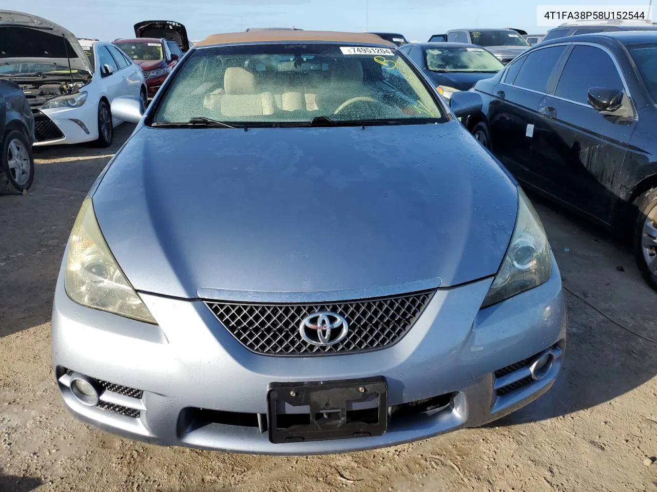 2008 Toyota Camry Solara Se VIN: 4T1FA38P58U152544 Lot: 74951204