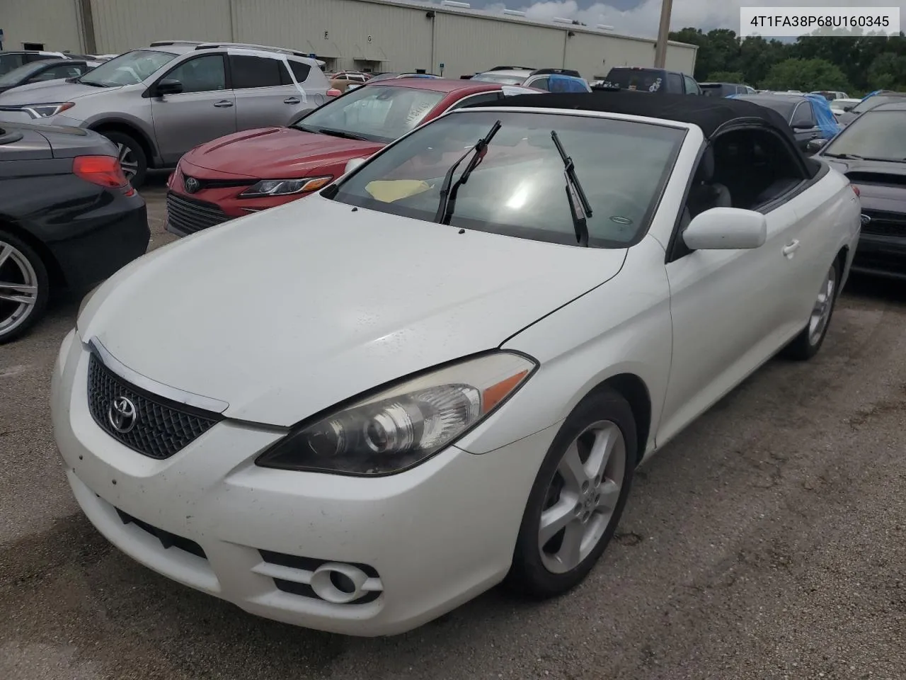 4T1FA38P68U160345 2008 Toyota Camry Solara Se