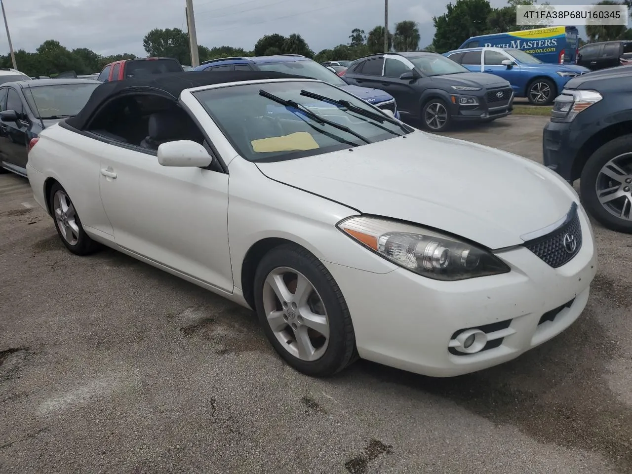 4T1FA38P68U160345 2008 Toyota Camry Solara Se