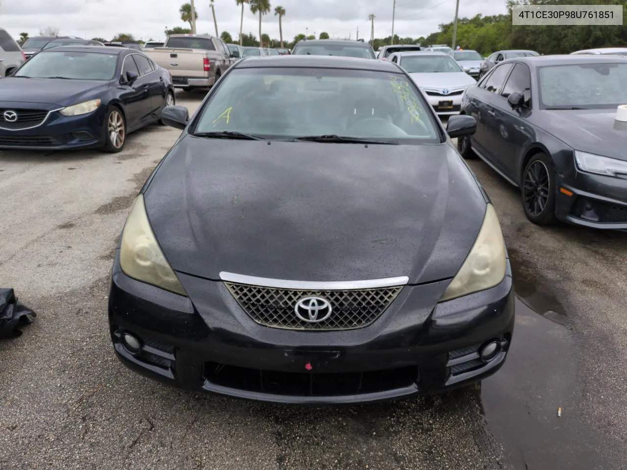 2008 Toyota Camry Solara Se VIN: 4T1CE30P98U761851 Lot: 75031354