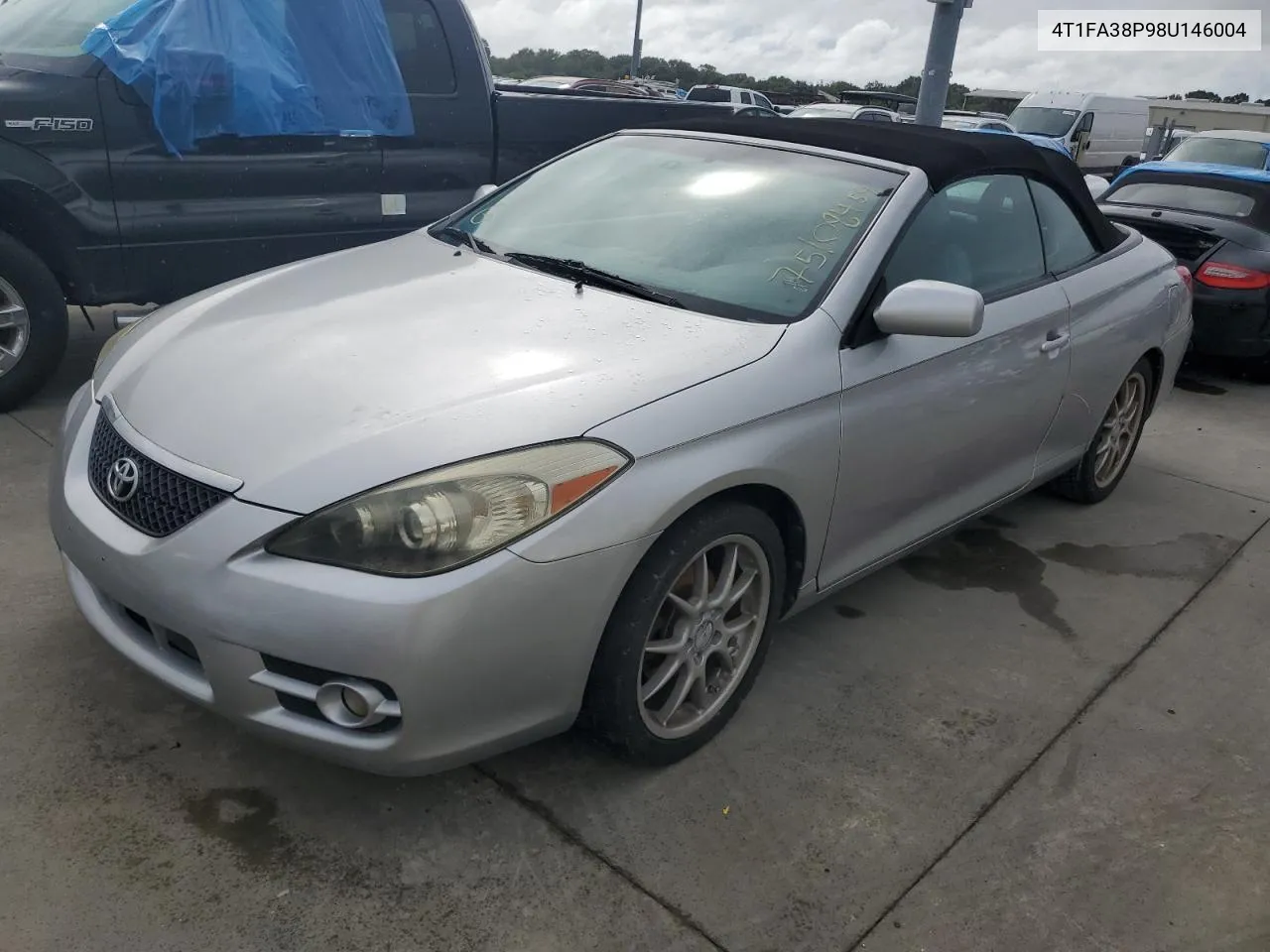 4T1FA38P98U146004 2008 Toyota Camry Solara Se