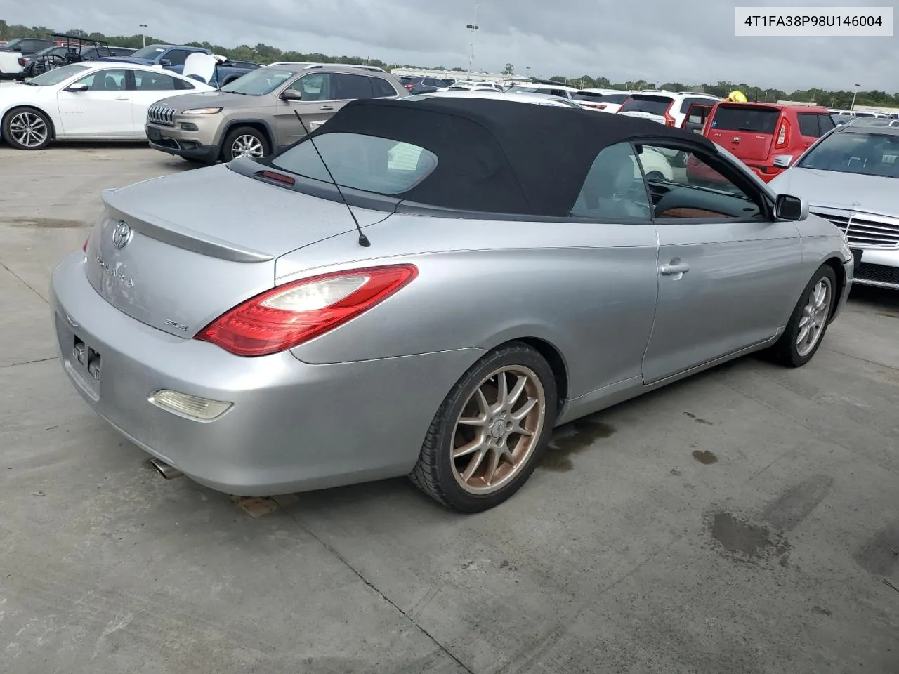 4T1FA38P98U146004 2008 Toyota Camry Solara Se