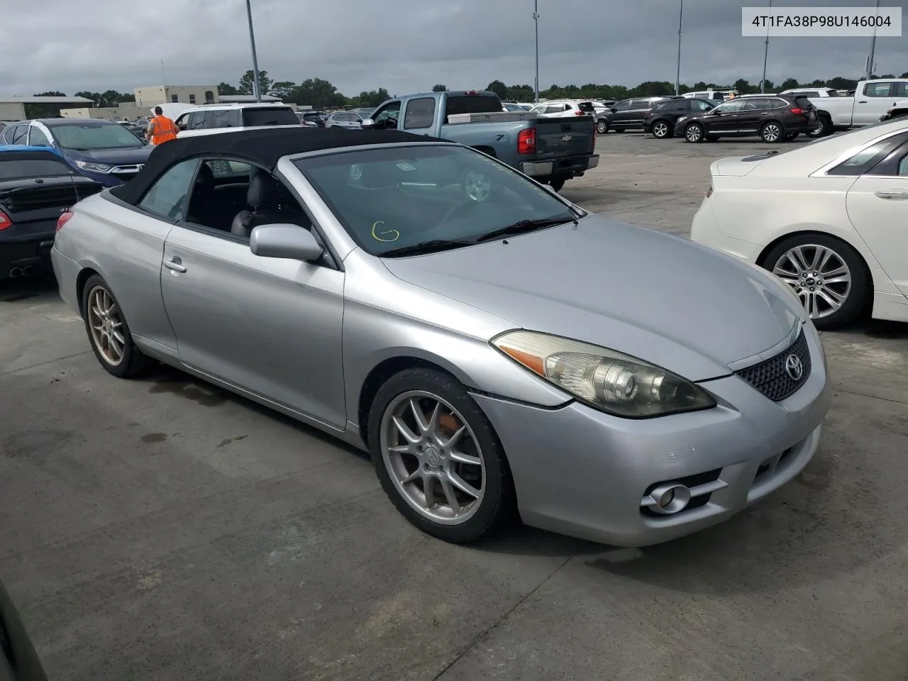 2008 Toyota Camry Solara Se VIN: 4T1FA38P98U146004 Lot: 75108454