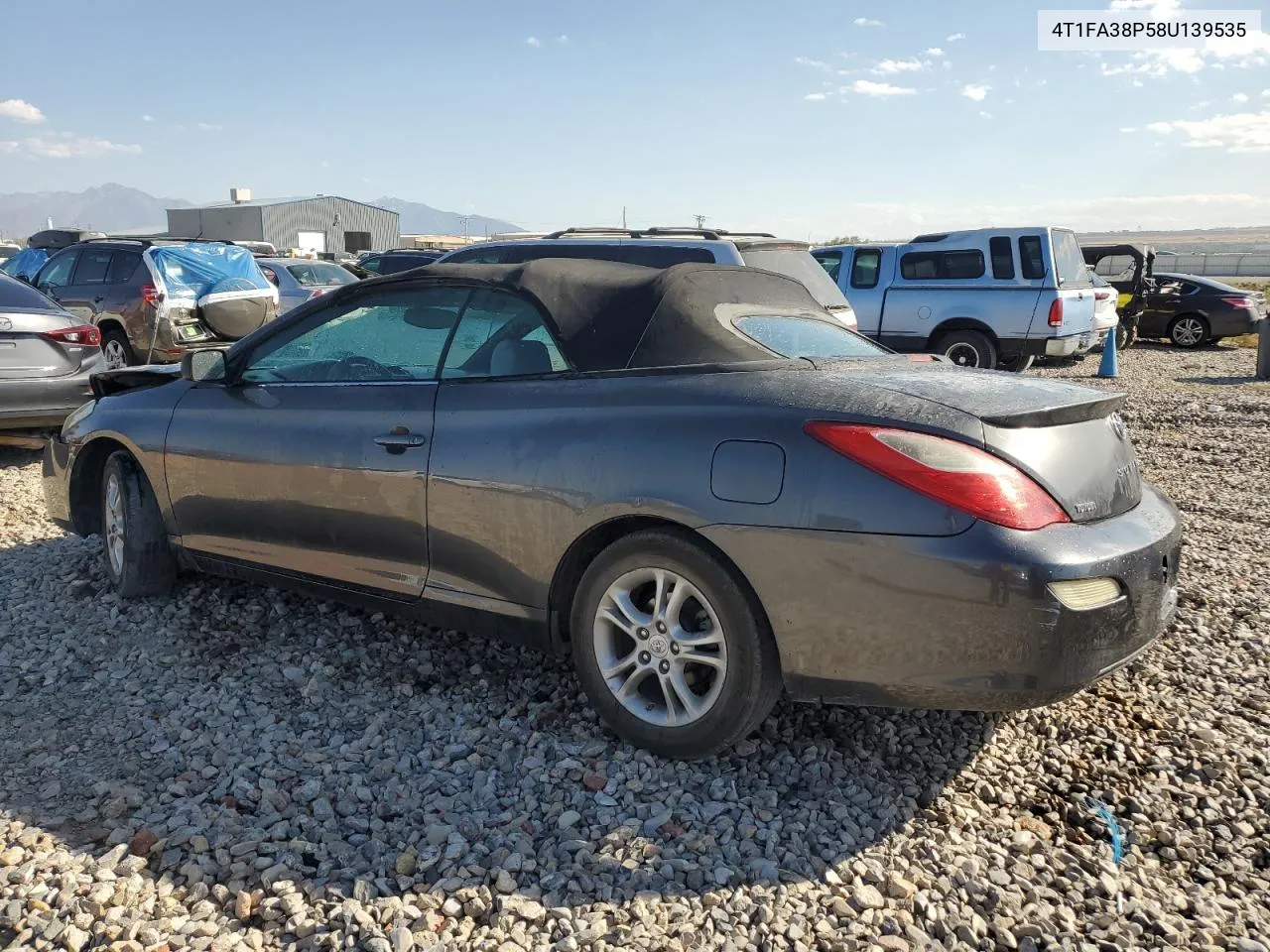 2008 Toyota Camry Solara Se VIN: 4T1FA38P58U139535 Lot: 75216054