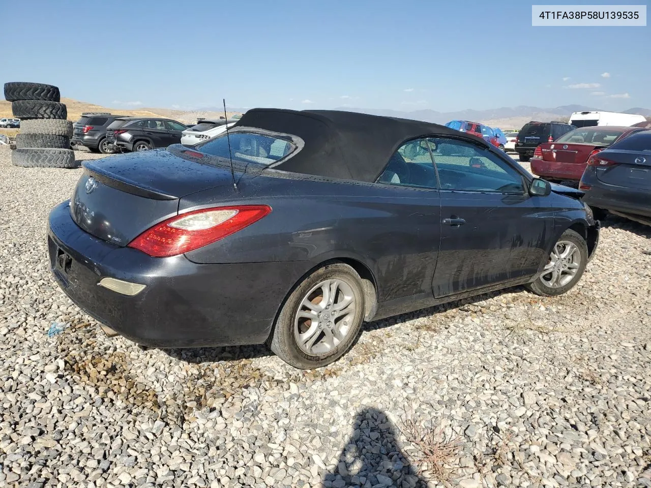 2008 Toyota Camry Solara Se VIN: 4T1FA38P58U139535 Lot: 75216054