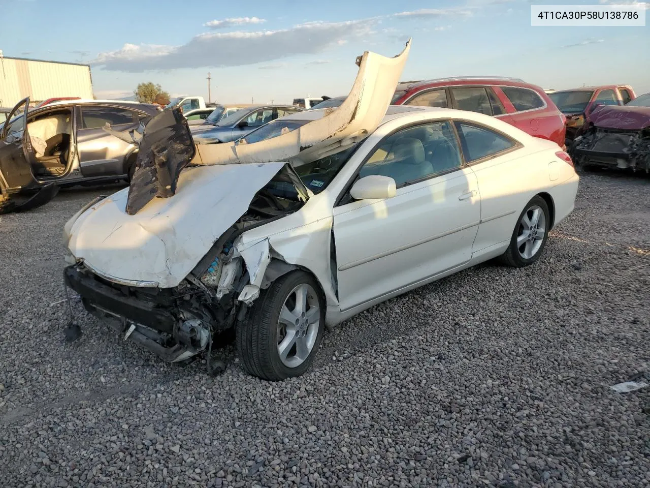 2008 Toyota Camry Solara Se VIN: 4T1CA30P58U138786 Lot: 75234724