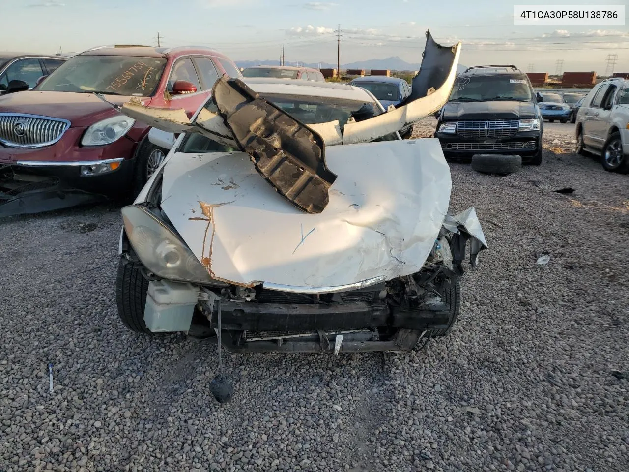 4T1CA30P58U138786 2008 Toyota Camry Solara Se