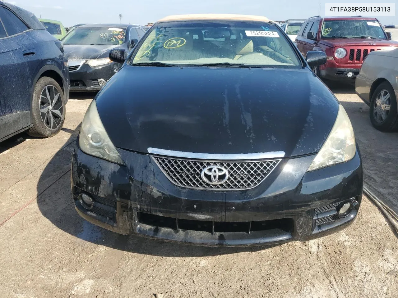 2008 Toyota Camry Solara Se VIN: 4T1FA38P58U153113 Lot: 75295824