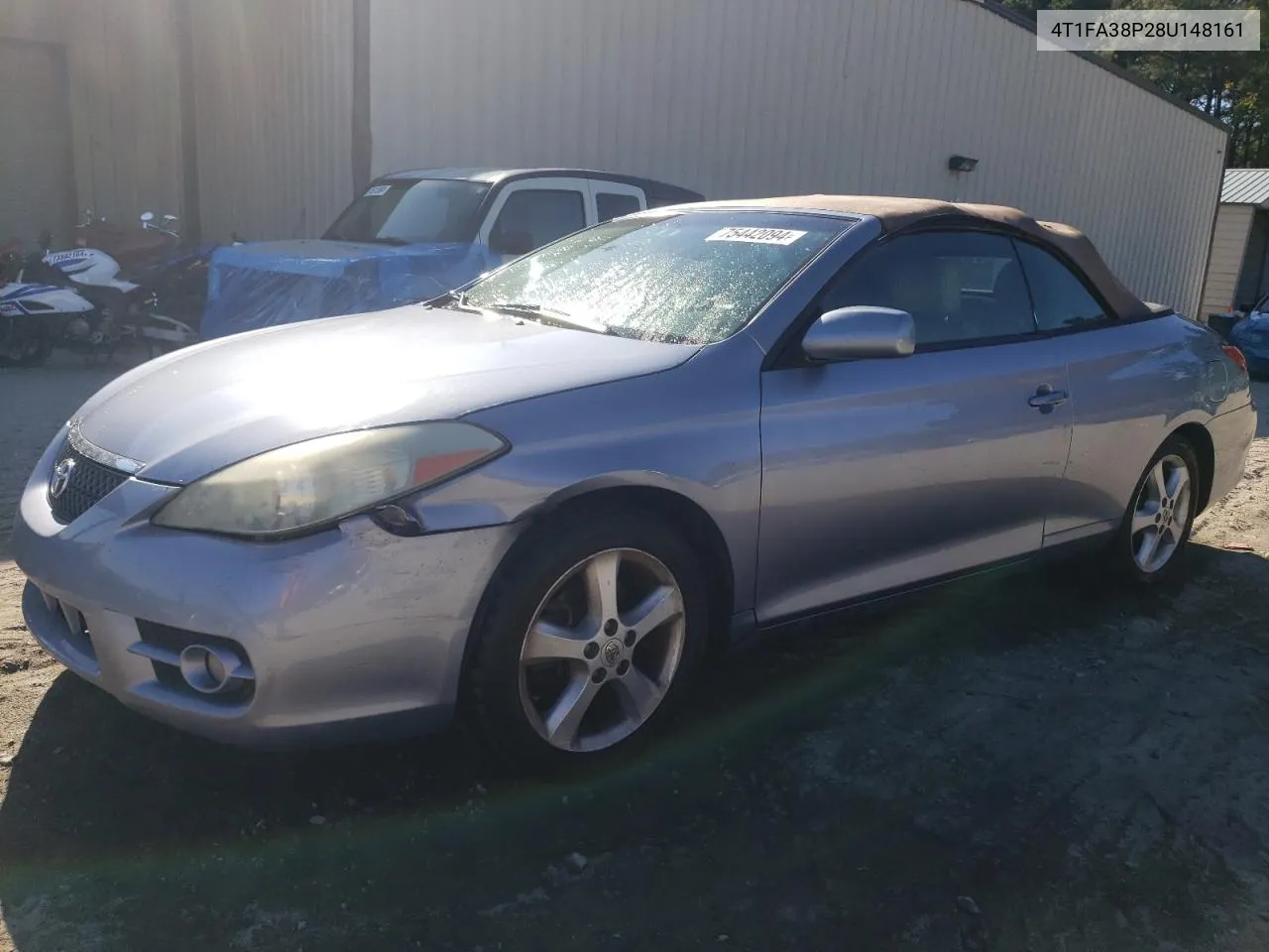 2008 Toyota Camry Solara Se VIN: 4T1FA38P28U148161 Lot: 75442094