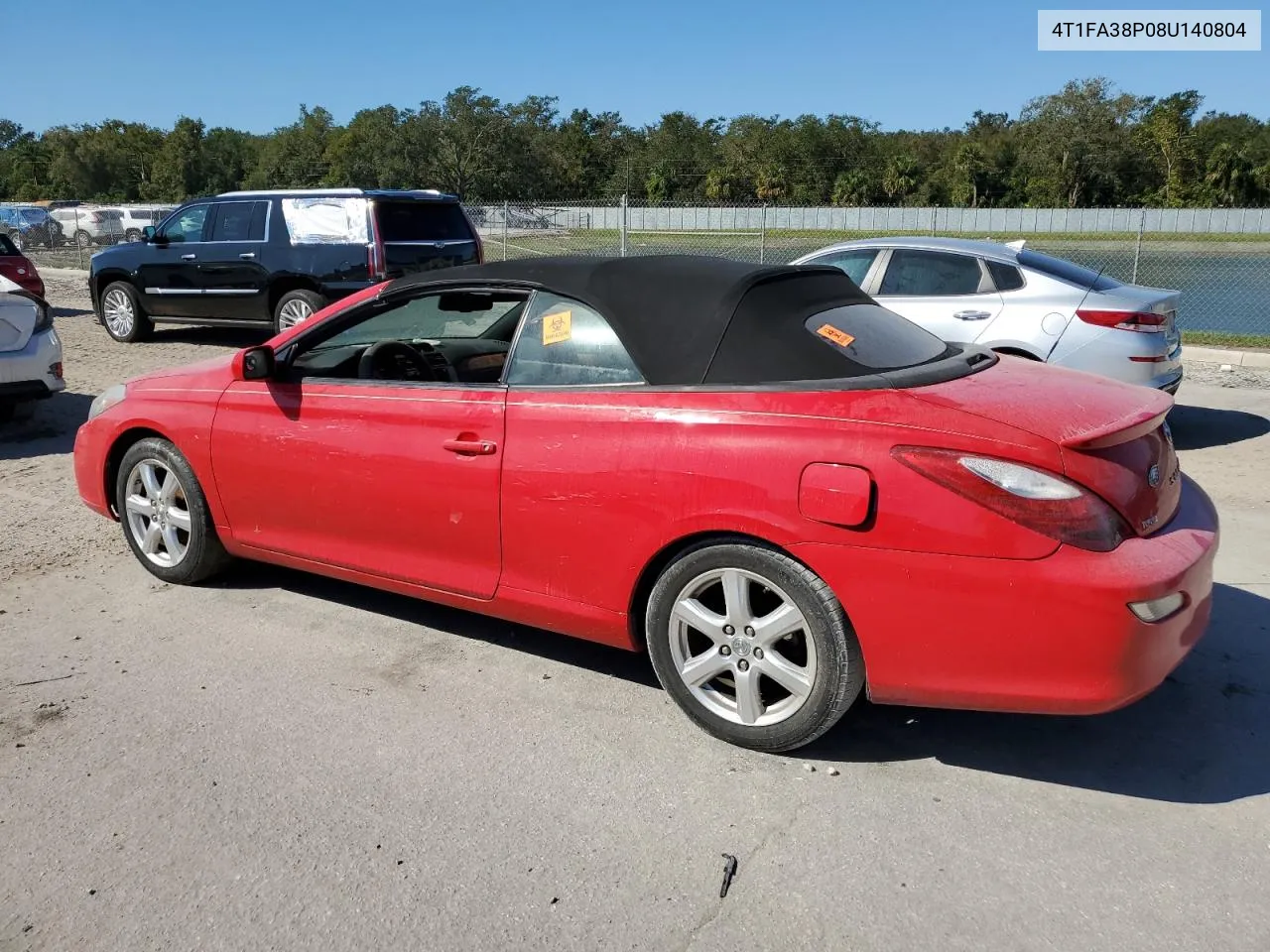 2008 Toyota Camry Solara Se VIN: 4T1FA38P08U140804 Lot: 76177634